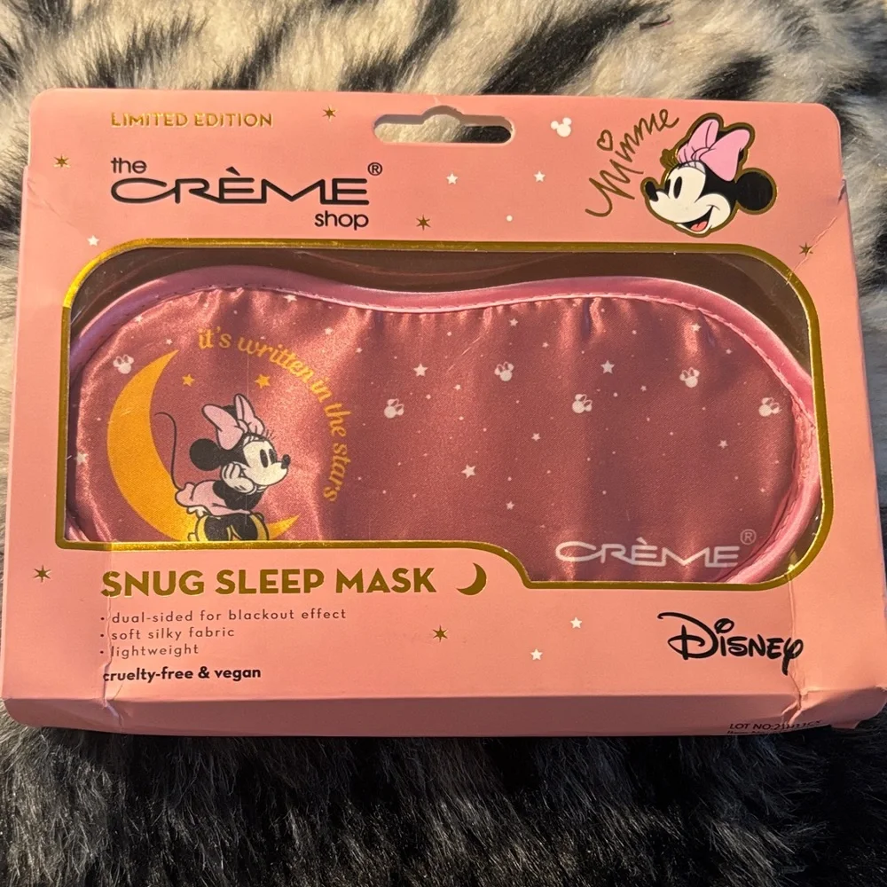 Disney Minnie Mouse Pink Sleep Mask by
